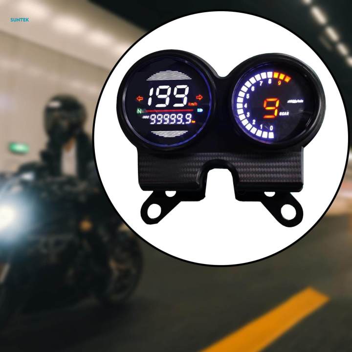 Motorcycle Digital Gauge Turn Signal Display Electronic Tachometer for 150velocímetro Accessories High Performance