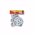 Multi Plug Power Extension Cord 1feet High Grade Multi Functional Power Cord Socket Round. 