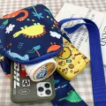 Unicorn Dinosaur Pattern Chest Baby Bags Sling Bag For Boy Girl Preschool Travel Baby Bags. 