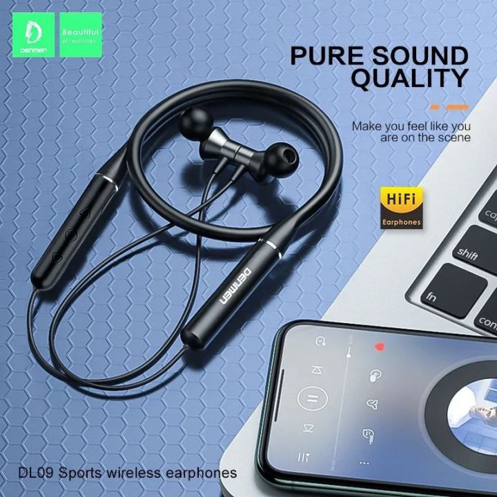 Denmen%20Bluetooth%20Headphone%20DL09%20Black%20Wireless%20Headset%20Hifi%20Earphones%20Neckband%20-%20Image%207