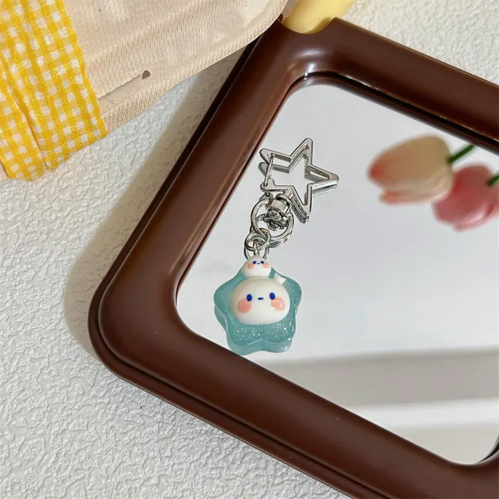 Stylish%20Keychain%20Girls%20Adorable%20Kawaii%20Bag%20Charm%20Trendy%20Cute%20Keyring%20for%20Car%20Key%20Accessories%20Bag%20Pendant%20-%20Image%207