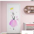 Paper Door Frame Home Paper Self-Old Door Wall DPPl Renovation Creative Whole Door Sticker Wood Grain Furniture Sticky Ugly Old Bedroom Door Desktop ‖. 