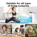 Mini Air Cooler Tabletop Evaporative Fan,7-Color LED Light, Portable Air Conditioner, Quiet Humidifier for Home,Office. 
