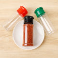 Plastic PET Transparent Seasoning Bottle Spice Jar Seasoning Sub-bottling Kitchen Seasoning Container. 