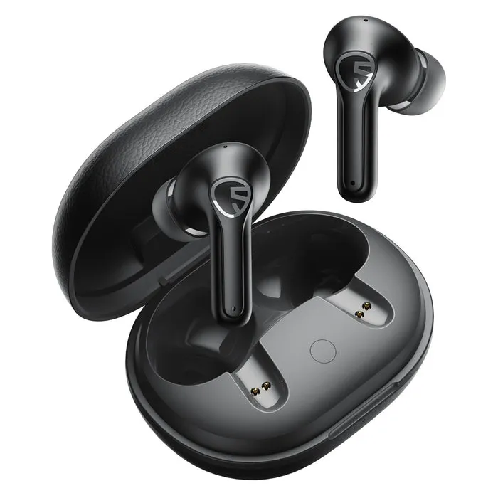 Soundpeats T3 Pro Wireless Earbuds with Call Noise Cancellation, Equipped with 12mm Drivers, Bluetooth 5.4 Technology, 4-Microphone AI Enhanced Calls with ENC Noise Cancellation