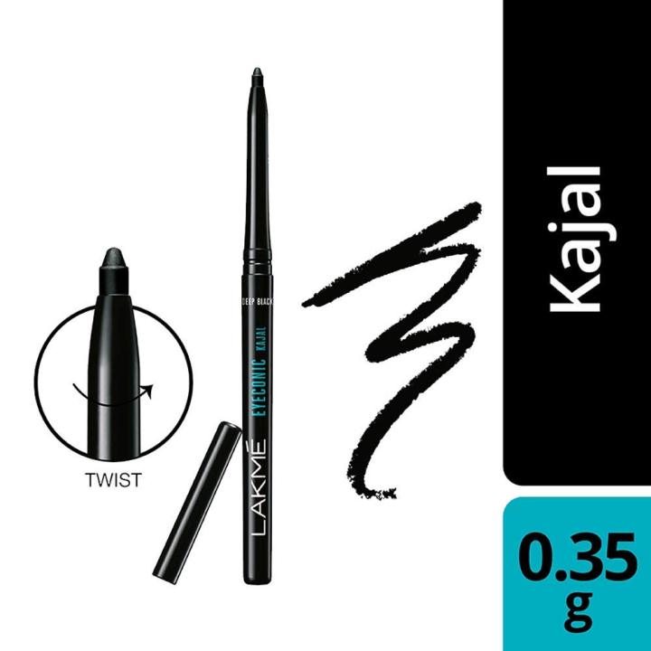 Lakmé Eyeconic Kajal Deep Black 0.35g