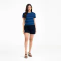 Moose Women’s Slim Fit T-Shirt - Stripe 3001. 