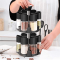 12-Piece Spice Jar Rack: Ideal for Kitchen Organization. 