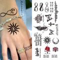 Waterproof Temporary Tattoos Card Ladies And Gents Tattoo Stickers For Girls And Boys. 