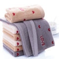 100% Pure Cotton Foldable Bath Towel Absorbent Quick Dry Face Hand Hair Towels For Adults Kitchen Cleaning Dishcloth 75x35cm. 
