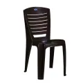 Nilkamal Opal Armless Chair - Rose Wood. 