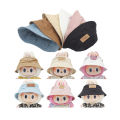 Multiple Styles 17CM Labubu Doll Hat Handmade Replacement Doll Clothes DIY 10CM Cotton Doll Doll Accessories Bubble Mart Blind Box. 