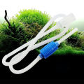 Migeet Aquarium Siphon Tube Fish Tank Cleaner Vacuum Pump Gravel Filter Trap Sand Exchange Water Tool Suction Tube (1.7m). 