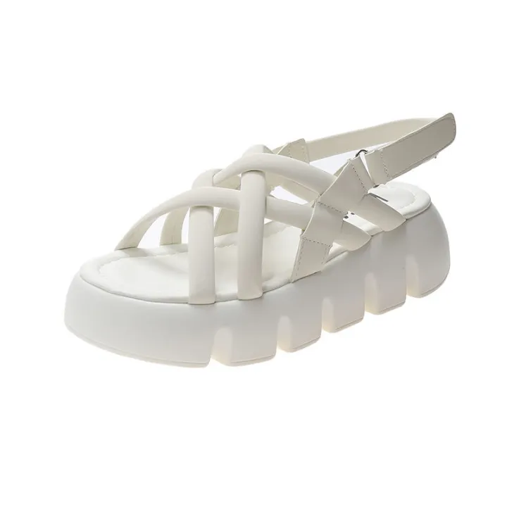 European%20Station%20Women's%20Sandals%20Summer2023New%20Green%20Thin%20Cross%20Straps%20Platform%20Platform%20Platform%20Sports%20Roman%20Shoes%20-%20Image%202