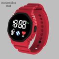 Men Women Watch Led Digital Sports Watch For Kids Boys Girls Big Dial Silicone Men's Electronic Wristwatch Electronic Watch. 
