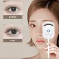 Heated Eyelashes Curler USB Rechargeable Electric Eyelash Curlers with 2 Level Temp,Quick Heating & Long-Lasting Curling Effect. 