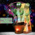 Kids Dancing Talking Cactus Toys for Baby Boys and Girls, Talking Sunny Cactus Toy Electronic Plush Toy Singing, Record & Repeating What You Say With English Songs and LED Lighting for Home Decor. 