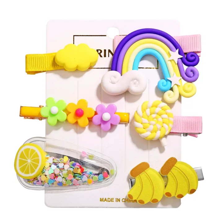 6Pcs/Set%20Fashion%20Simple%20Rainbow%20Fruit%20Hairpin%20Set%20Girl%20Hair%20Clip%20Headdress%20Hair%20Accessories%20-%20Image%205