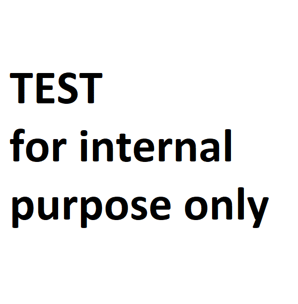 Test Product - Please Do not Purchase