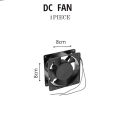 DC 12V 4CM 2 Pin Brushlessooler Fan For PC/ Incubator. 