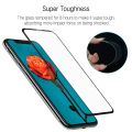 Vivo Y15 Full Glue Tempered Glass - Black Border With Free Type C Cable. 