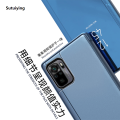 Sutuiying smart mirror flip cover for samsung galaxy a02s a12 a32 a42 a52 a51 a71 a41 a31 a21s a11 a01 core m31 s m51 m 21 m11 stand case. 