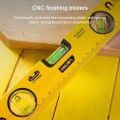 Deli High Precision Spirit Level Magnetic High Bearing Ruler Lever Bubbles Rustproof Horizontal Ruler Spirit Level Balance Ruler. 