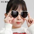 OQ BOGA 5 Colors Unisex Heart Frame Anti UV Kids Sunglasses Children Outdoor Eye Protection Full Rim Sun Glasses. 