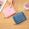 Short Coin Purses Ladies Coin Purses Women Wallets Women'S Leather Wallet Fashion Bag Female Coin Purse. 