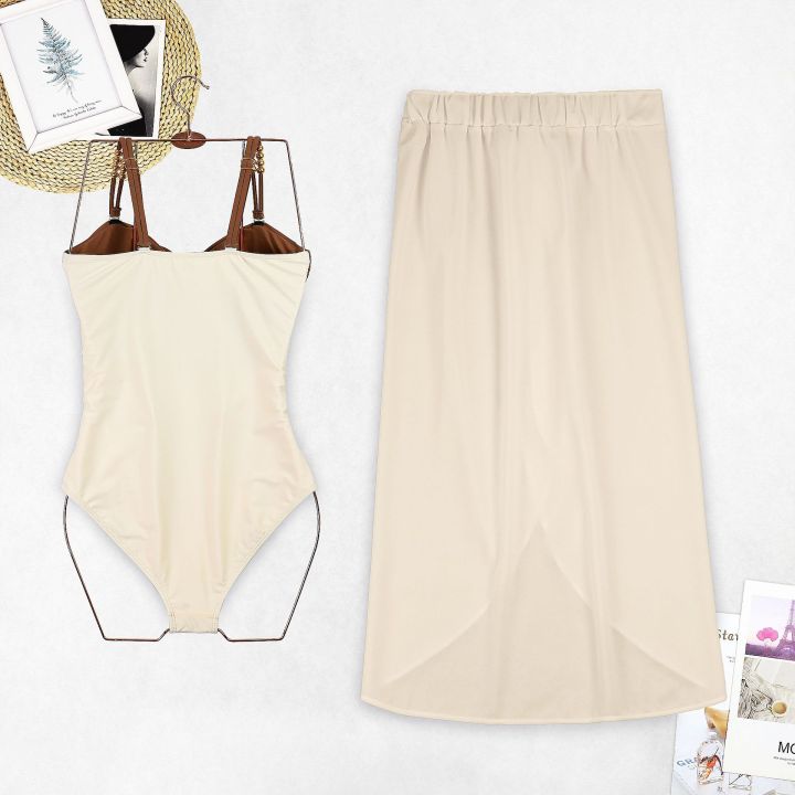KOKKO%20Women1%20Pieces%20Swimsuits%20With%20Matching%20Wrap%20Skirt%20Contrasting%20Color%20Spaghetti%20Straps%20Swim%20Top%20Mesh%20Cover%20Up%20-%20Image%2010