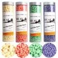 400g Depilatory Wax Beads, Hard Wax Beans for Painless Hair Removal, Brazilian Waxing without strip for Underarms Leg Face 4bhw. 