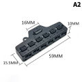 Railway Train Port Sharing Box 3/6 Distribution Port Hub For SMD Led Model Miniature Lighting System DC Lamp Fullhouse. 