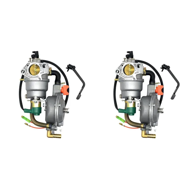 Fullhaodd 2X Dual Fuel Carburetor for GX390 GX340 Gas Small Engines ...