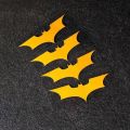 4pcs Cool Bat Man Car Sticker Funny Car Bumper Stickers and Decals Styling Decoration Door Body Window Vinyl Stickers. 