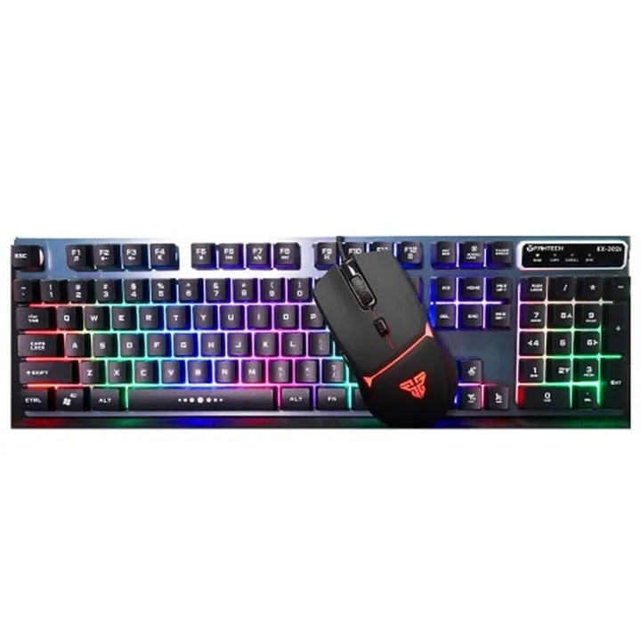 Fantech KX302s Major Zone Lighting RGB Gaming Keyboard Mouse Combo