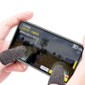 PUB G Finger Gloves 1 Pair L1 R1 Breathable Mobile Game Controller Finger Sleeve Touch Trigger for Fortnight PUBG Mobile Rules of Survival Gatillos. 