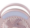 Rechargeable Table Fan with Light - Geepas. 