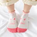 5Pairs Baby Socks Newborn Baby Boy Cute Short Sock 0-1-3-8Y Kids Cotton Toddler Cartoon Soft Children's Sports Socks for Girls. 
