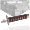 Universal Samurai Sword Gear Shift Knob Shifter Katana Metal Black+Red 15cm. 
