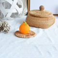 For Kitchen Table Mat Storage Pad Shooting Props Creative Coaster Solid Color Coaster Coaster. 