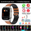 New Medical Grade Health Smartwatch Men's ECG+PPG Blood Glucose Pressure Fat Uric Acid 650mAh AMOLED Sport BT Call Smart Watch. 