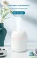 New Ultrasonic Mini Air Humidifier 220ML Aroma Essential Oil Diffuser for Home Car USB Fogger Mist Maker with LED Night Lamp. 