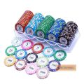 🇲🇾 🏆 14g Premium Monte Carlo Casino Poker Chips Poker Set Monte Carlo Texas Holdem Poker Game Playing Card Chip 德州扑克筹码套装. 