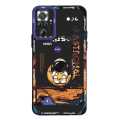 Jizetin for Redmi Note 10 Pro / Note 10 Pro Max Back Cover Splendid Moon Astronaut Lens Full Protection Frame Phone Case Soft TPU Shockproof Mobile Phone Cases. 