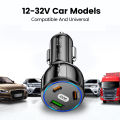 90w 3 Ports Car Charger Usb2pd Fast Charging For 13pro 11 10pro 14 13 12 Pro Max F5 Adapters. 
