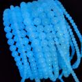8/10/12/14mm Yellow Green Luminous Stone Transfer Bracelet / Blue Green Ball Beaded Bracelet / Luminous Bracelet for Men and Women / Jewelry. 