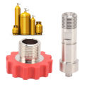 CO2 Tank Refill Valve Connector G5/8 to M16 CO2 Cylinder Refill Pressure Valve Adapter. 