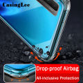 Casinglee for Huawei Y7A Phone case Soft Transparent Airbag Full Protection clear Back Cover Huawei Y7A Phone case cover. 