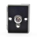 Quick Release Plate with 1/4"-20 Screw for Manfrotto 200PL-14 Ball Head. 