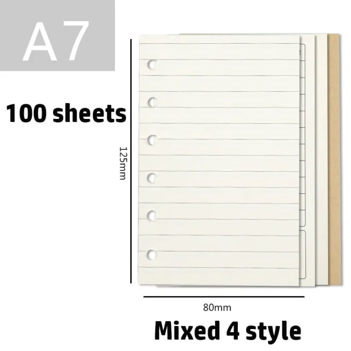 A7%206-hole%20Loose-leaf%20Notebook%20Refill%20Paper%20A7%20Handbook%20Inner%20Page%20Cute%20Notebook%20Loose-leaf%20Paper%20Mini%20Notebooks%20and%20Journals%20-%20Image%205
